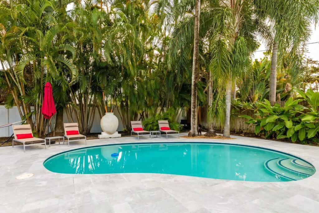 Private Oasis With Pool Near Beaches, Dining & Las Olas Φορτ Λόντερντεϊλ Εξωτερικό φωτογραφία